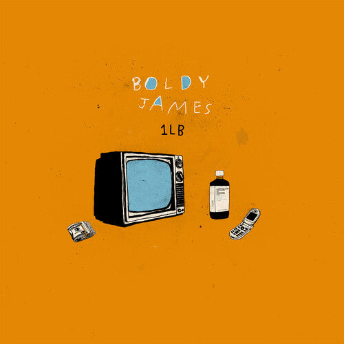 Boldy James & Your Boy Posca – 1 LB (Clear Vinyl w/ Orange Galaxy) - LP - Near Mint