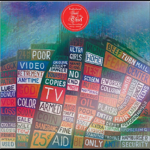 Radiohead - Hail To The Thief (Live Recordings 2003-2009) (Red Vinyl) - LP - XL Recordings