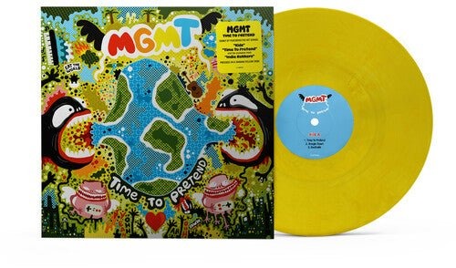 MGMT - Time To Pretend (Yellow Vinyl) - LP - Cantora Records