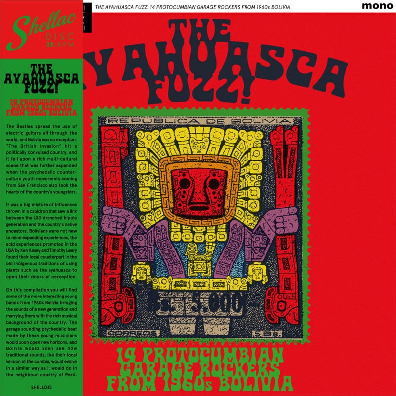 Various - The Ayahuasca Fuzz! 14 Protocumbian Garage Rockers - LP - Shellac Disc