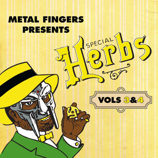Metal Fingers Presents: Special Herbs Vol. 3 & 4 (Lemon Yellow) - 2xLP - Rhymesayers