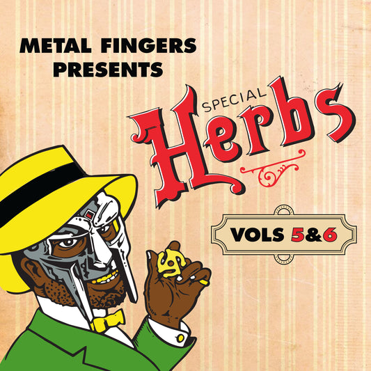 Metal Fingers Presents: Special Herbs Vol. 5 & 6 (Apple Red) - 2xLP - Rhymesayers