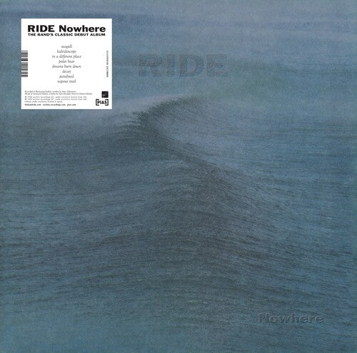 Ride - Nowhere - Ltd Transparent Curacao Blue Vinyl - LP - Wichita Uk