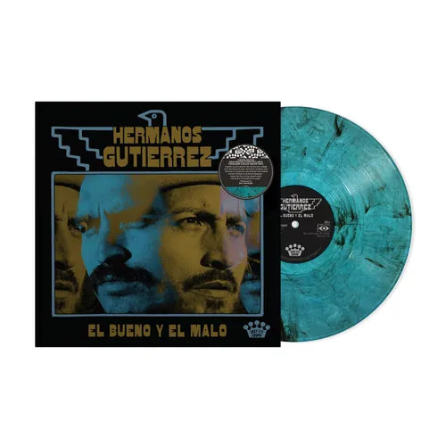 Hermanos Gutierrez - El Bueno Y El Malo (Turquoise/Black Smoke Vinyl) - LP - Easy Eye Sound