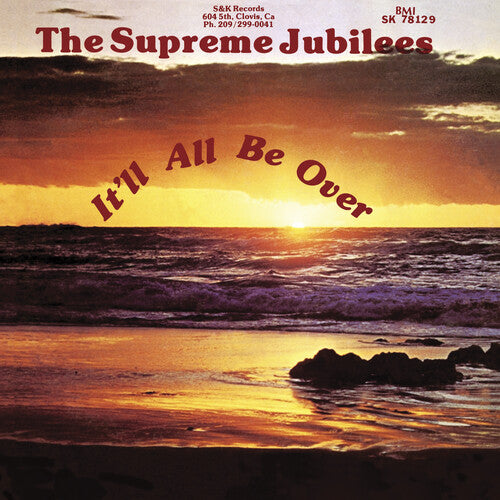 Supreme Jubilees - It'll All Be Over - Maroon/ transparent Yellow - LP - Light In The Attic