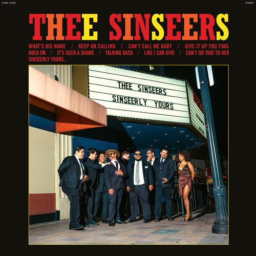 Thee Sinseers - Sinseerly Yours - LP (Turquoise Vinyl) - Colemine