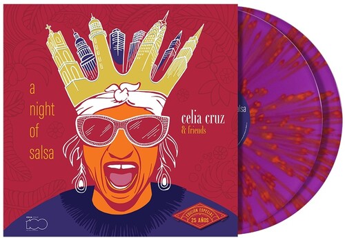 Celia Cruz - A Night Of Salsa (25th Anniversary Edition) [Magenta Splatter LP] - 2xLP - Universal Latino