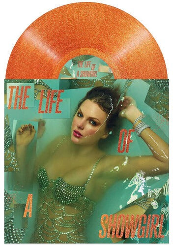 Taylor Swift - Life of a Showgirl (Orange Glitter Vinyl) - LP - Republic Records