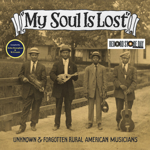 Various - My Soul is Lost: Unknown & Forgotten Rural American Musicians - LP - Jalopy