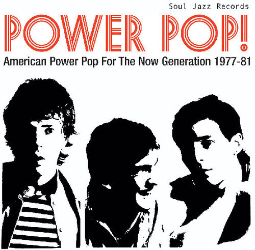 Various - POWER POP! American Power Pop For The Now Generation 1977-81 (Colored Vinyl) - LP - Soul Jazz