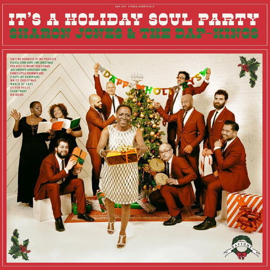Jones, Sharon & The Dap-Kings - It's A Holiday Soul Party (Candy Cane Vinyl) - LP - Daptone