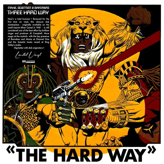 Maxie, Scientist & Barnabas – Three The Hard Way - LP - Lantern Rec (Italy)