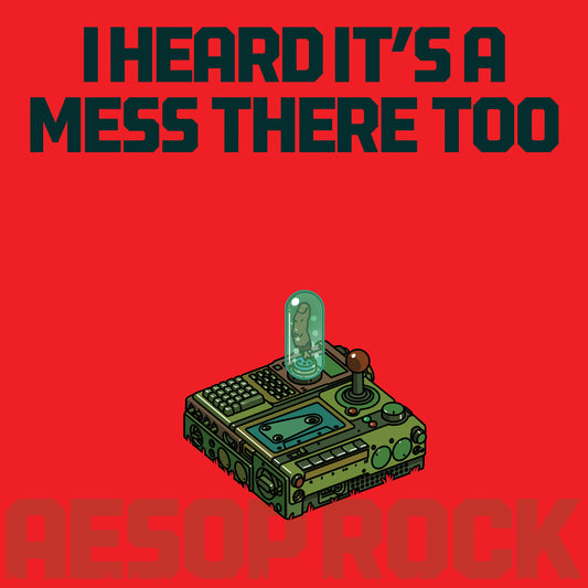 Aesop Rock - I Heard It’s A Mess There Too (Apple Red Opaque) - LP - Rhymesayers Entertainment