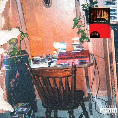 J. Cole - The Fall-Off - 4xLP (Red Vinyl) - Interscope Records
